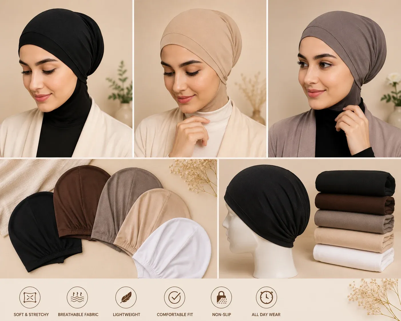 Hijab Caps